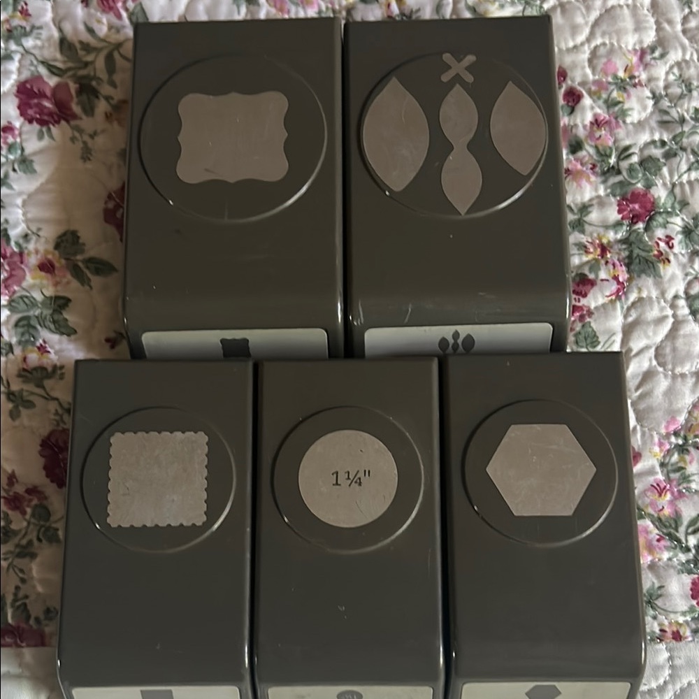 Stampin' Up! Gray Geometric set